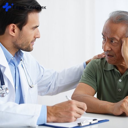 Пациент на приеме у врача